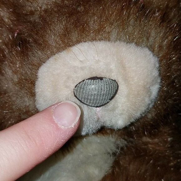 Fine Toy Brown Bunny Rabbit Plush 15" Stuffed Animal Toy Easter AS IS - Picture 9 of 9